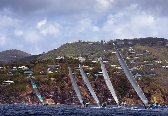 Fleet - Photo by Rolex St. Thomas Yacht Club Ingrid Abery