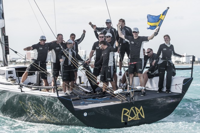 Green Marine's Yacht Ran IV at the World Championship of 52 Super Series in Miami - Photo by Xaume Olleros/52 Super Series