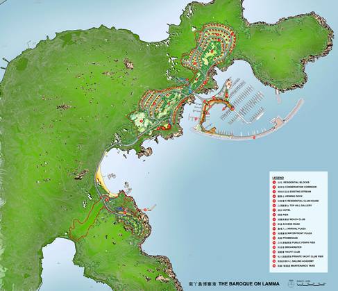 Marina Projects' Hong Kong project - The Baroque on Lamma