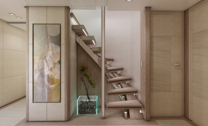 Motor yacht Columbus Sport 130 Hybrid - Lobby