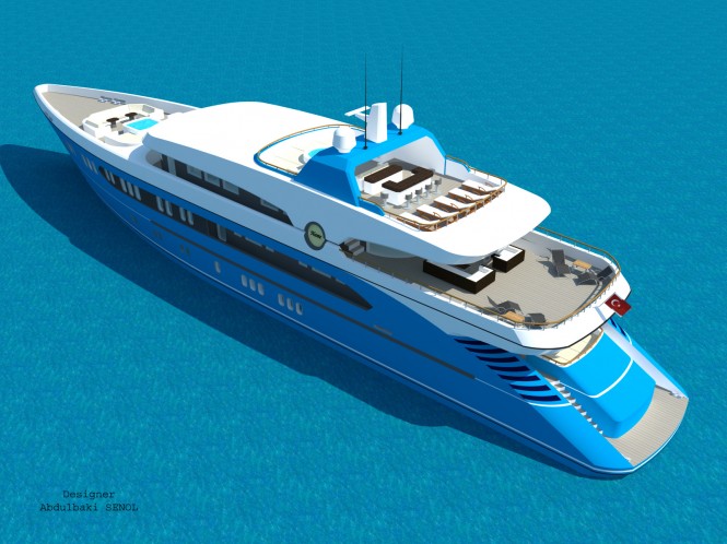 New 55m Sport Yacht Concept by Abdulbaki Senol