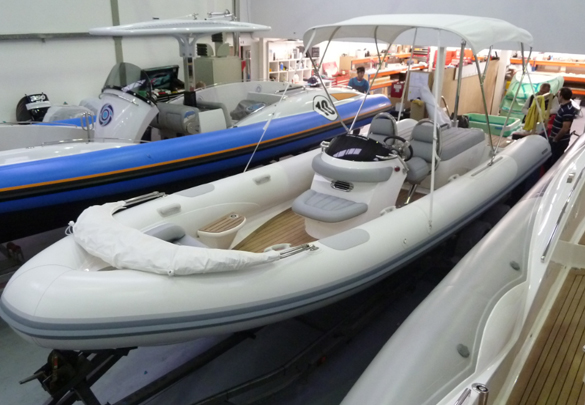 New Pascoe 7m Shuttle yacht tender for Feadship F45 superyacht Blue Sky