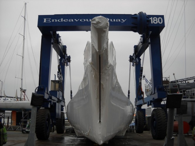 One of the latest Endeavour Quay refits - Rambler 100 superyacht