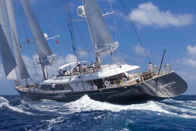Parsifal III, Loro Piana Caribbean Superyacht Regatta & Rendezvous 2013. Photo Carlo Borlenghi