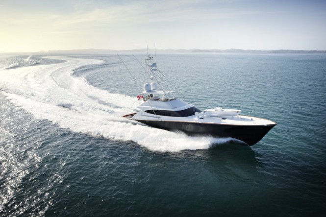 SATU Yacht by Satu Marine at full speed