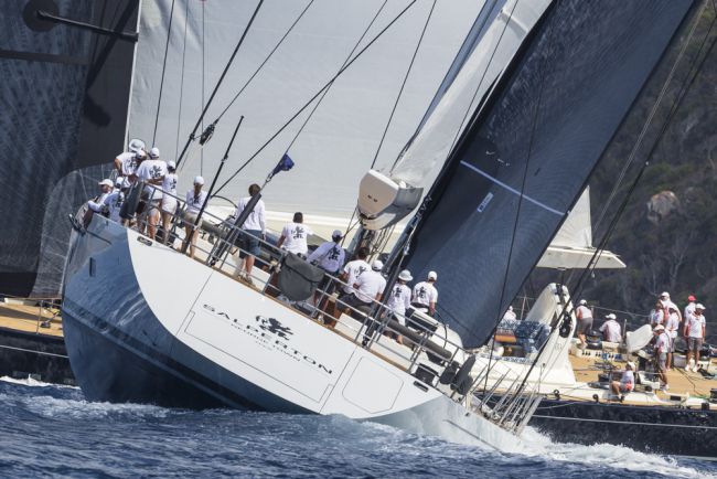 Salperton, winner of Class A, Loro Piana Caribbean Superyacht Regatta & Rendezvous 2013.