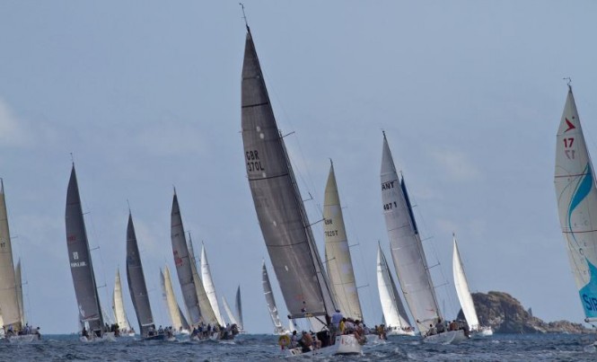 St. Maarten Heinken Regatta 2013 Day 3 - photo by outsideimages.com