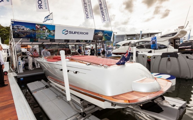 Superior exhibit at 2012 Sanctury Cove International Boat Show