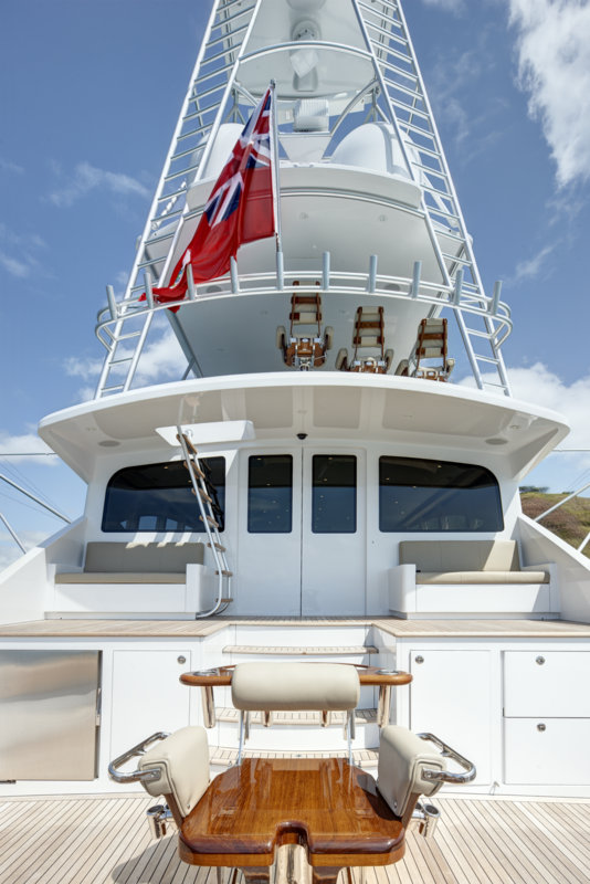 Superyacht SATU - Aft deck