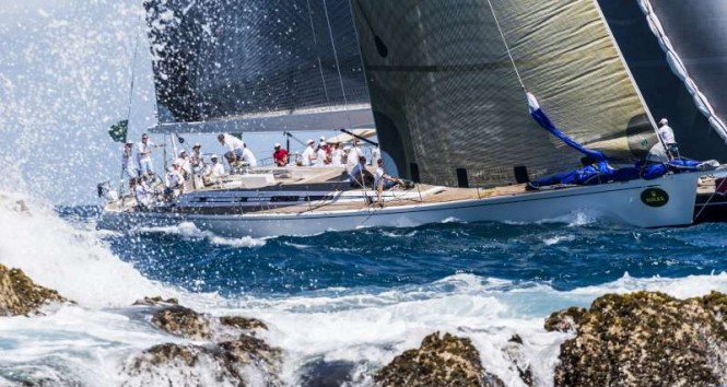 Swan 80 superyacht Selene at Rolex Swan Cup Caribbean - Photo by RolexCarlo Borlenghi