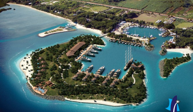 Vuda Superyacht Marina Project in the beautiful South Pacific yacht charter destination - Fiji