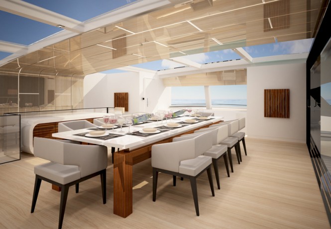 90 Sunreef Power Yacht - Dining