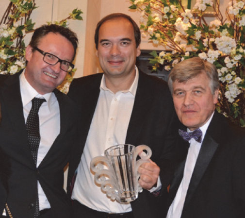  Stephan Vitus, Ivan Erdevicki and Iliya Kovacevic at Ceremony