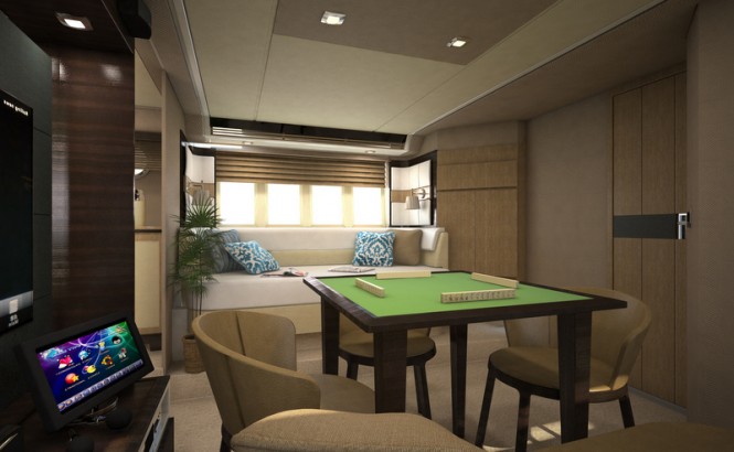 Azimut 64 yacht - Lower Deck
