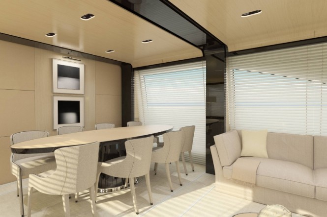 Azimut 80 Yacht - Dining