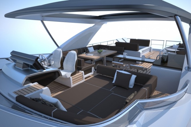 Azimut 80 Yacht - Fly