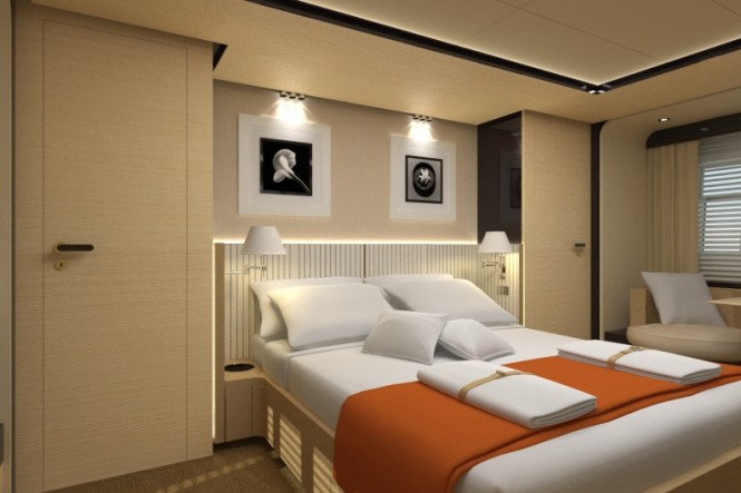 Azimut 80 Yacht - Owners cabin