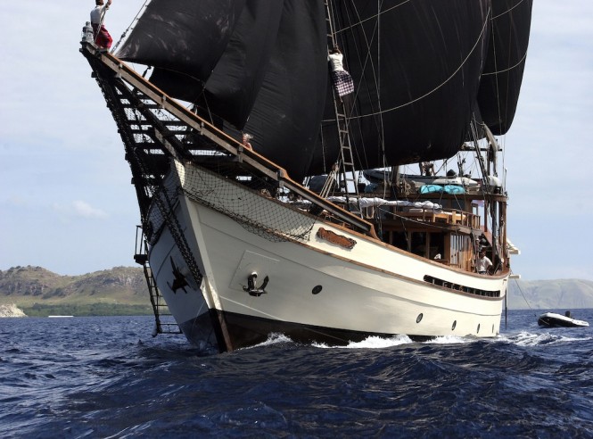 Charter Yacht Silolona hosted a cocktail party during the 2012 Asia Superyacht Rendezvous