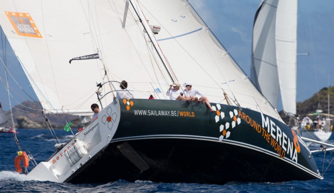 Class 40 Merena racing at Les Voiles de Saint Barth© Les Voiles de Saint Barth / Christophe Jouany