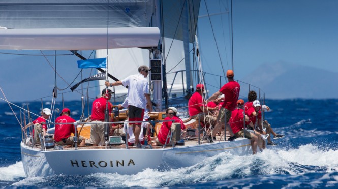 Classic Class winner - HEROINA© Les Voiles de Saint Barth / Christophe Jouany