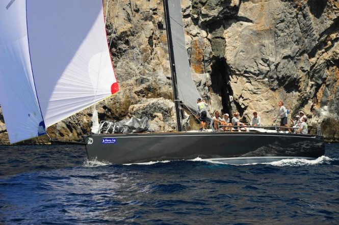 Hamnett Hill's Marten 49 yacht Defiance - Credit: Todd VanSickle/BVI Spring Regatta