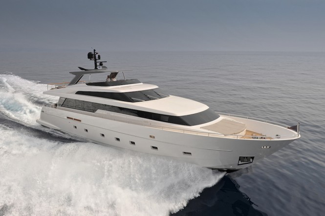 Francesco Paszkowski designed superyacht SL94 by Sanlorenzo