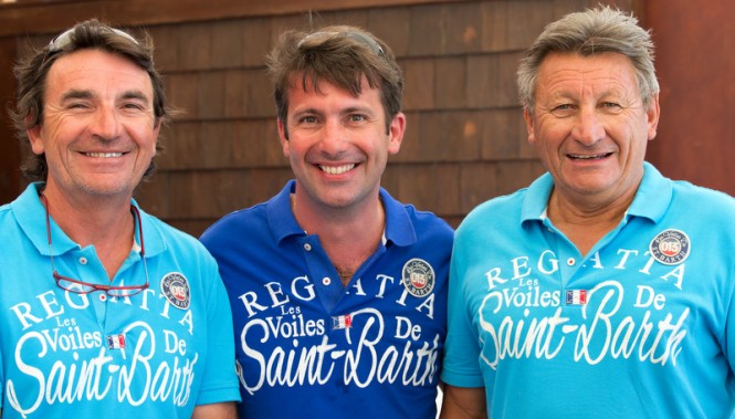 François Paul Tolède, Event Director, Emanuel Galle, Director General GAASTRA France, Luc Poupon, Event Race Director