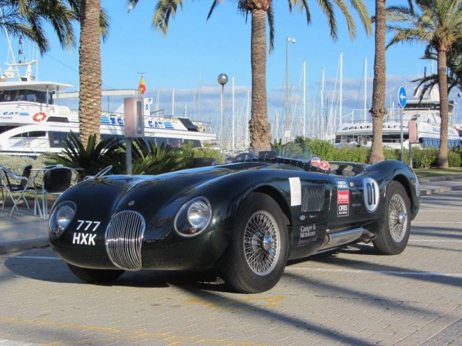 Jaguar C-Type Proteus - Credit to www.talkyachtspalma.org