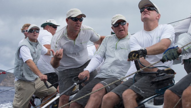 Jim Swartz, Godfather of the 2013 edition of Les Voiles de Saint Barth and owner of Vesper © Christophe Jouany / Les Voiles de Saint-Barth