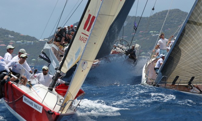 Les Voiles de Saint Barth 2013 Day 2 