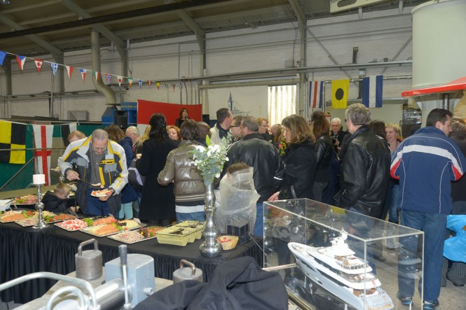 Luxury Yacht Apostrophe launched