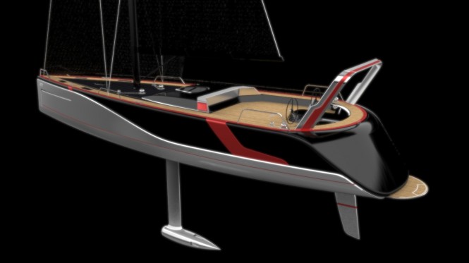 Luxury yacht Poseidon concept