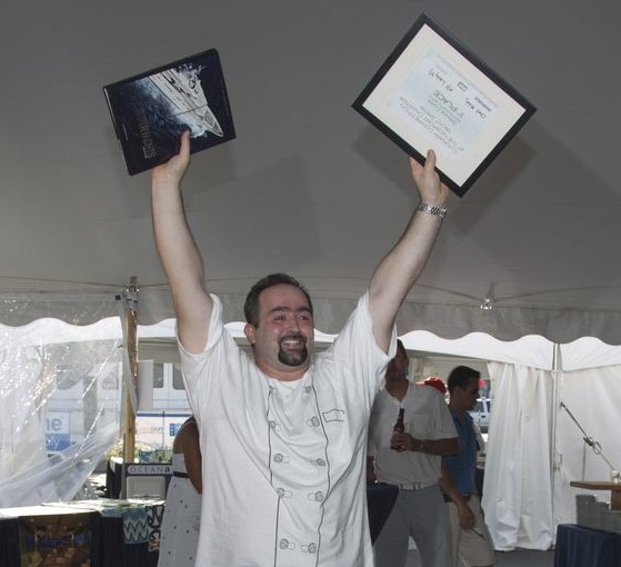 Newport Charter Yacht Show 2012 Culinary Competition Grande Class Winner Eddj Venzi - Photo by Billy Black
