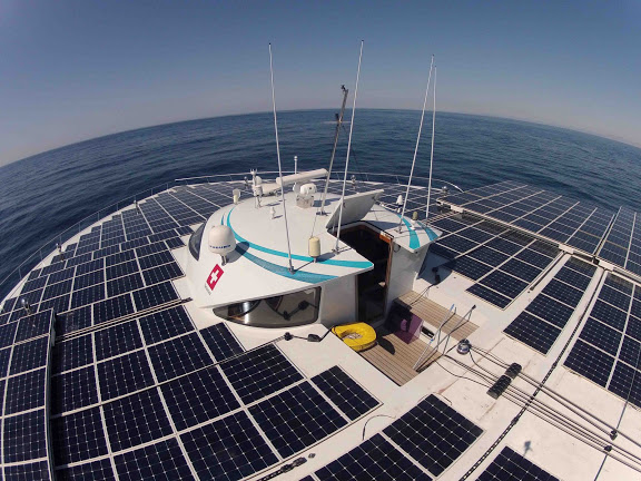 PlanetSolar in Rabat, Morocco