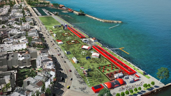 Marina Green from east