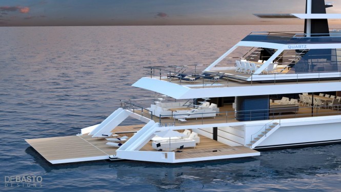 55m Quartz Yacht Concept