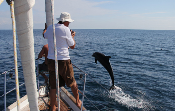 Aboard one of the luxury yachts by Oyster