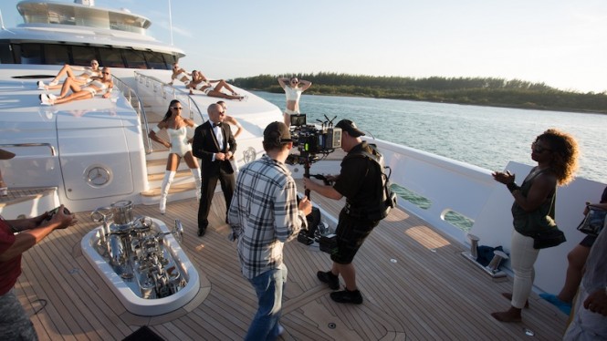 All action on board Arianna