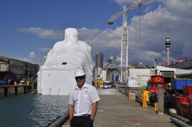 Anthony Bridge at Titan Marine in New Zealand
