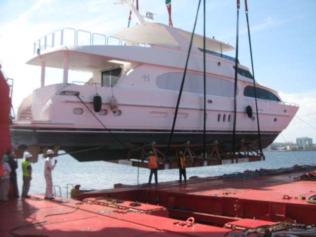 Superyacht Second Love - aft view