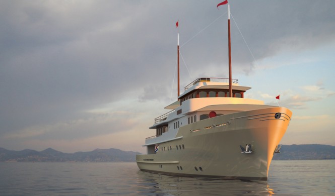 B-52 Yacht - front view