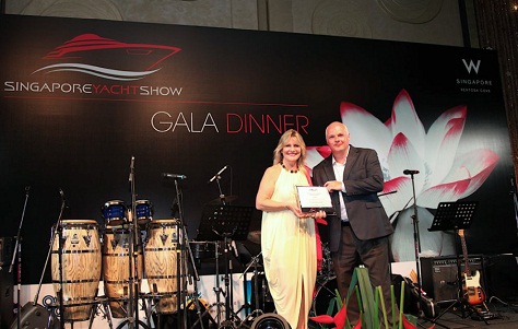 Helm Singapore Yacht Show Award for Princess Yachts