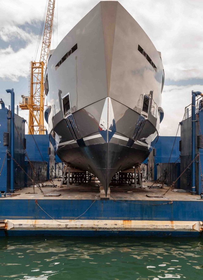 Launch of Cacos V Yacht