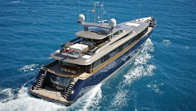 Loretta Anne superyacht by Alloy Yachts
