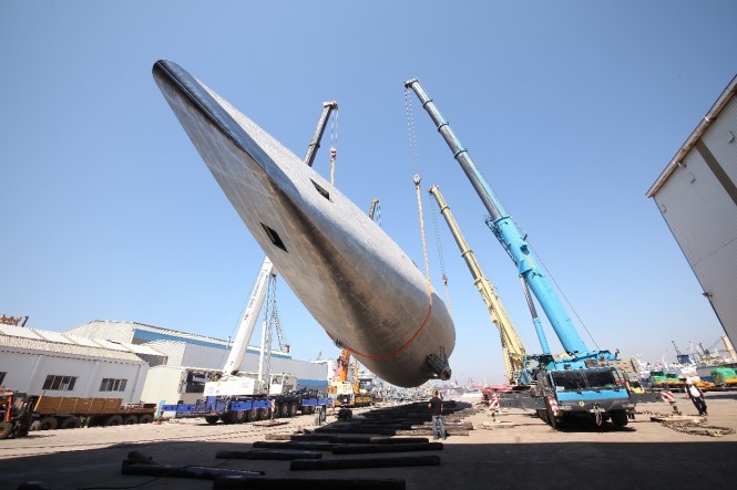 Luxury yacht Hull C2227 by Perini Navi