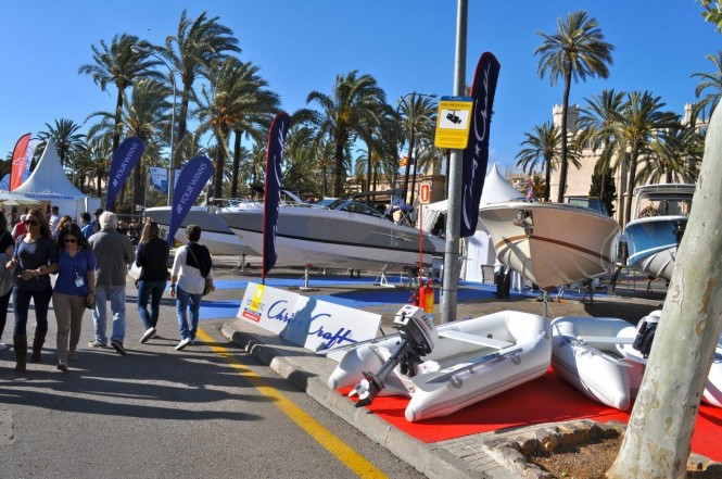 Luxury yacht tender builder Chris-Craft at the Palma International Boat Show 2013