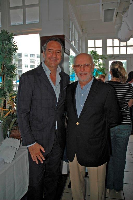Marcello Maggi from ISA Yachts with Edward Sacks from ISA Yachts-North American Operations