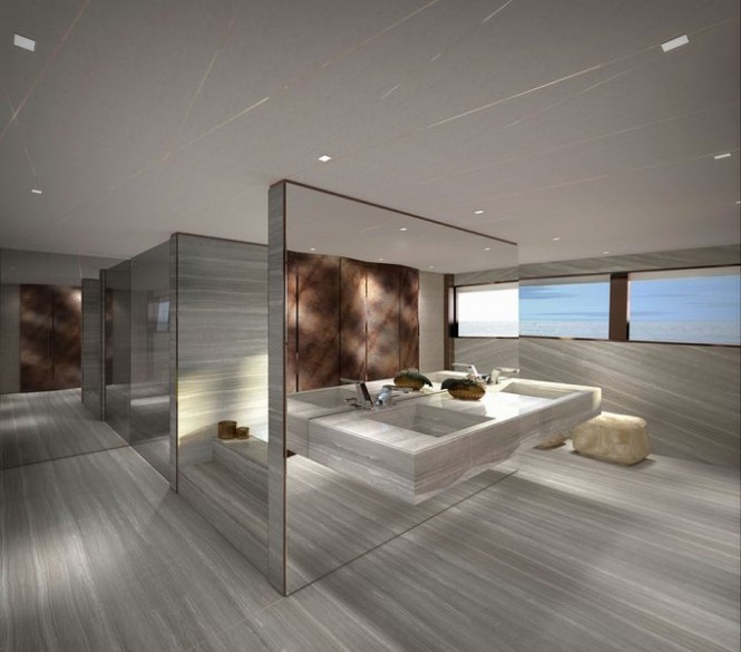 Motor yacht Ghost G180F - Bathroom