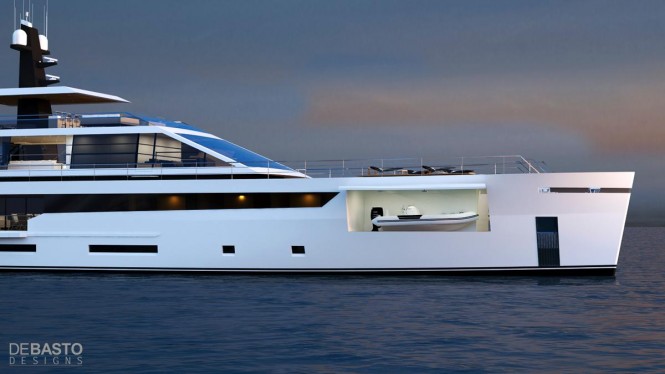 Motor yacht Quartz concept