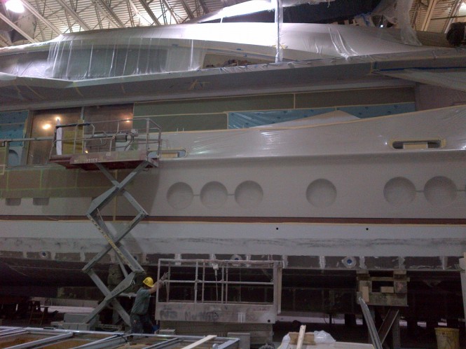 PJ264 yacht LADY M by Palmer Johnson - Image courtesy of DuraShield Marine